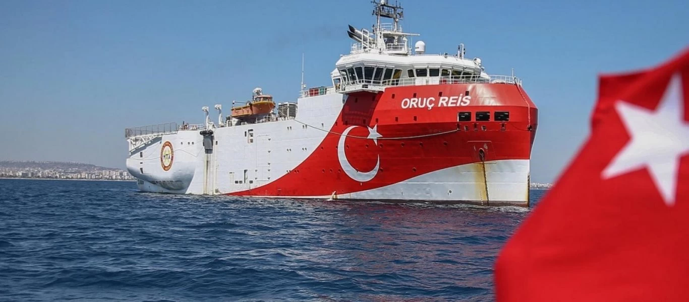 Eπέστρεψε στην ελληνική υφαλοκρηπίδα το «Oruc Reis» αμέσως μετά την συνάντηση Τσαβούσογλου-Πομπέο